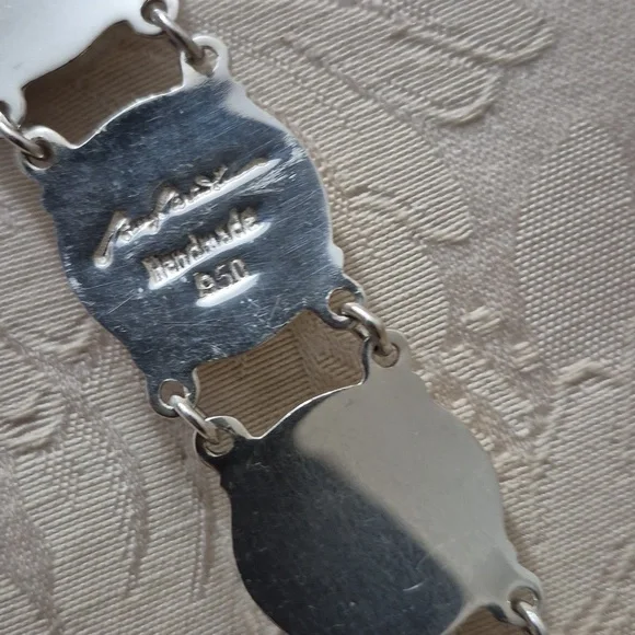 Authentic Chanel Gold Buttons In 950 Sterling Silver Bracelet - Picture 4 of 4